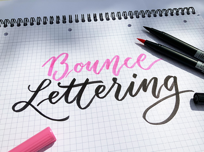 Bounce Lettering Fortgeschrittene
