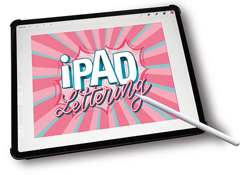 iPad Lettering mit oberedel